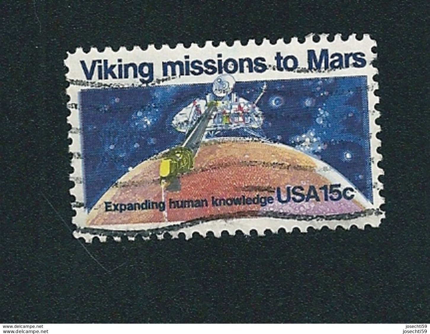 N° 1217 Mission Viking Vers Mars Etats-Unis (1978) Oblitéré  Oblitéré  USA - Gebruikt