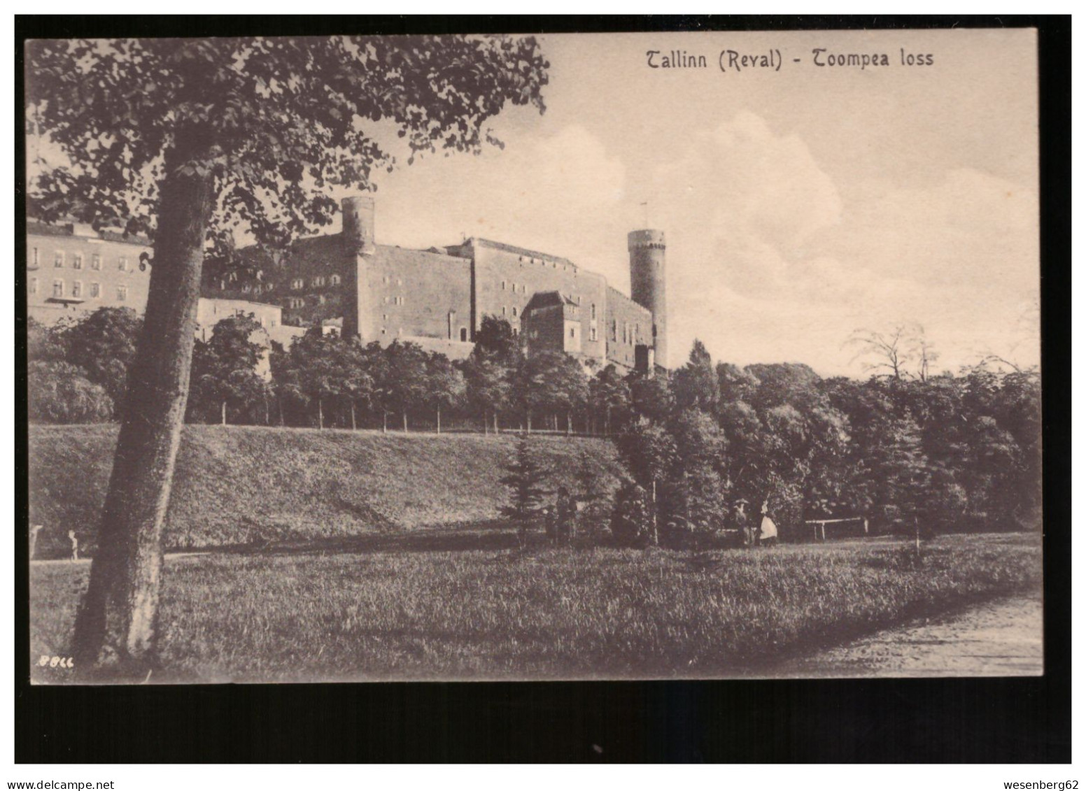 Reval/ Tallinn Toompea Loss Ca 1915 - Estland