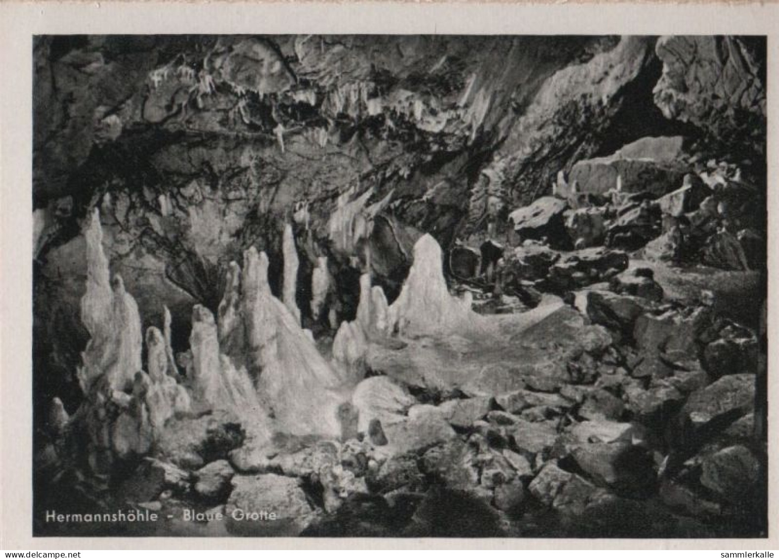 53481 - Oberharz-Rübeland - Hermannshöhle, Blaue Grotte - 1959 - Halberstadt