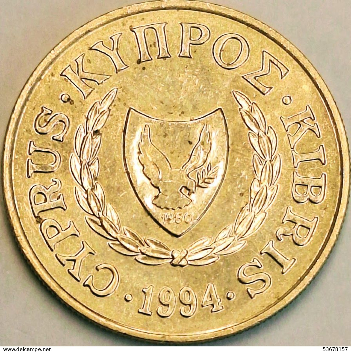 Cyprus - 10 Cents 1994, KM# 56.3 (#3611) - Chypre