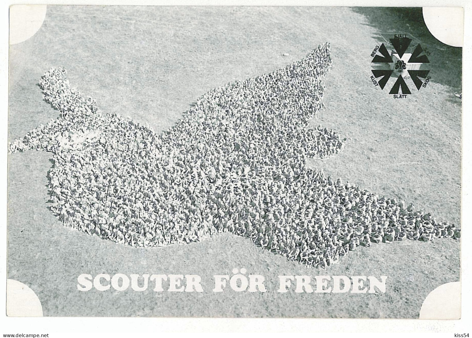 SC 14 - 601-a SWEDEN, Scout - Cover - 1986 - Cartas & Documentos