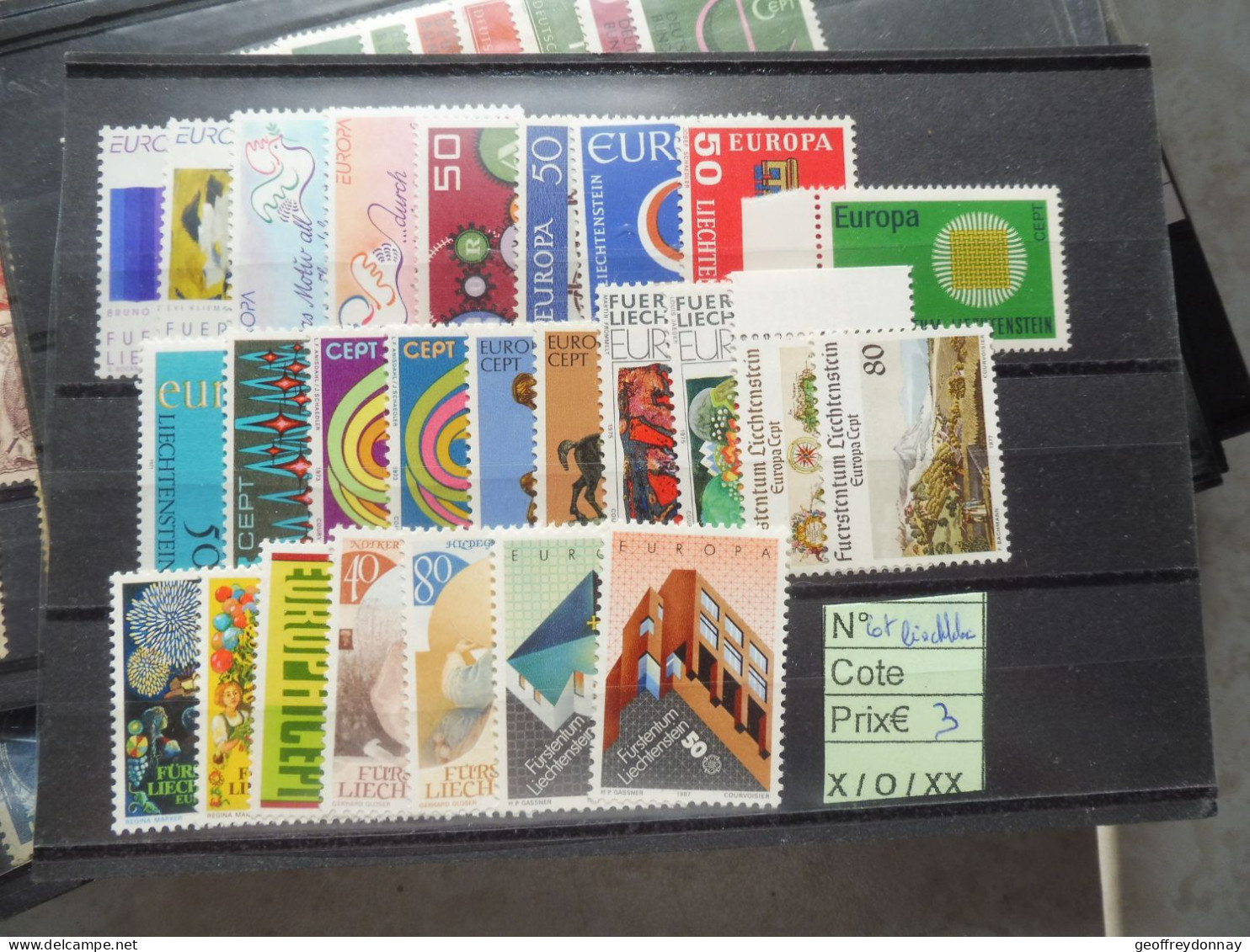 Liechtenstein  Neuf Mnh ** Perfect Parfait Europa Lot - Collections