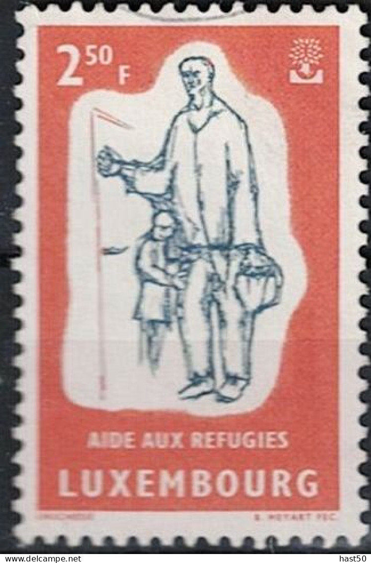 Luxemburg - Weltflüchtlingsjahr (MiNr: 618) 1960 - Gest Used Obl - Usati