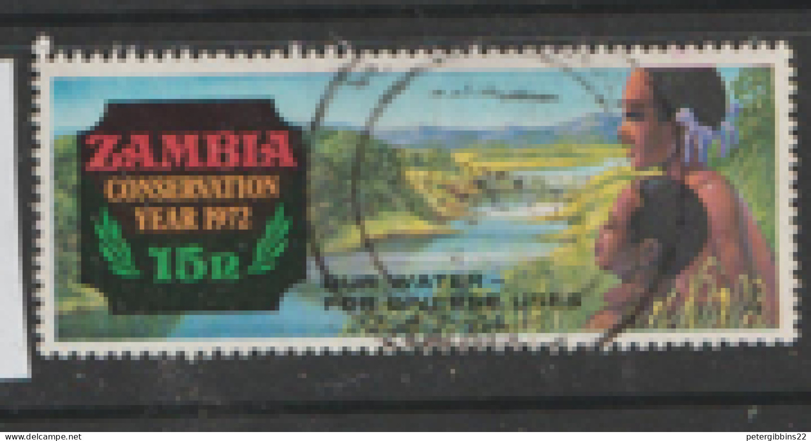 Zambia  1972   SG 174  Water Conservation   Fine Used - Zambie (1965-...)