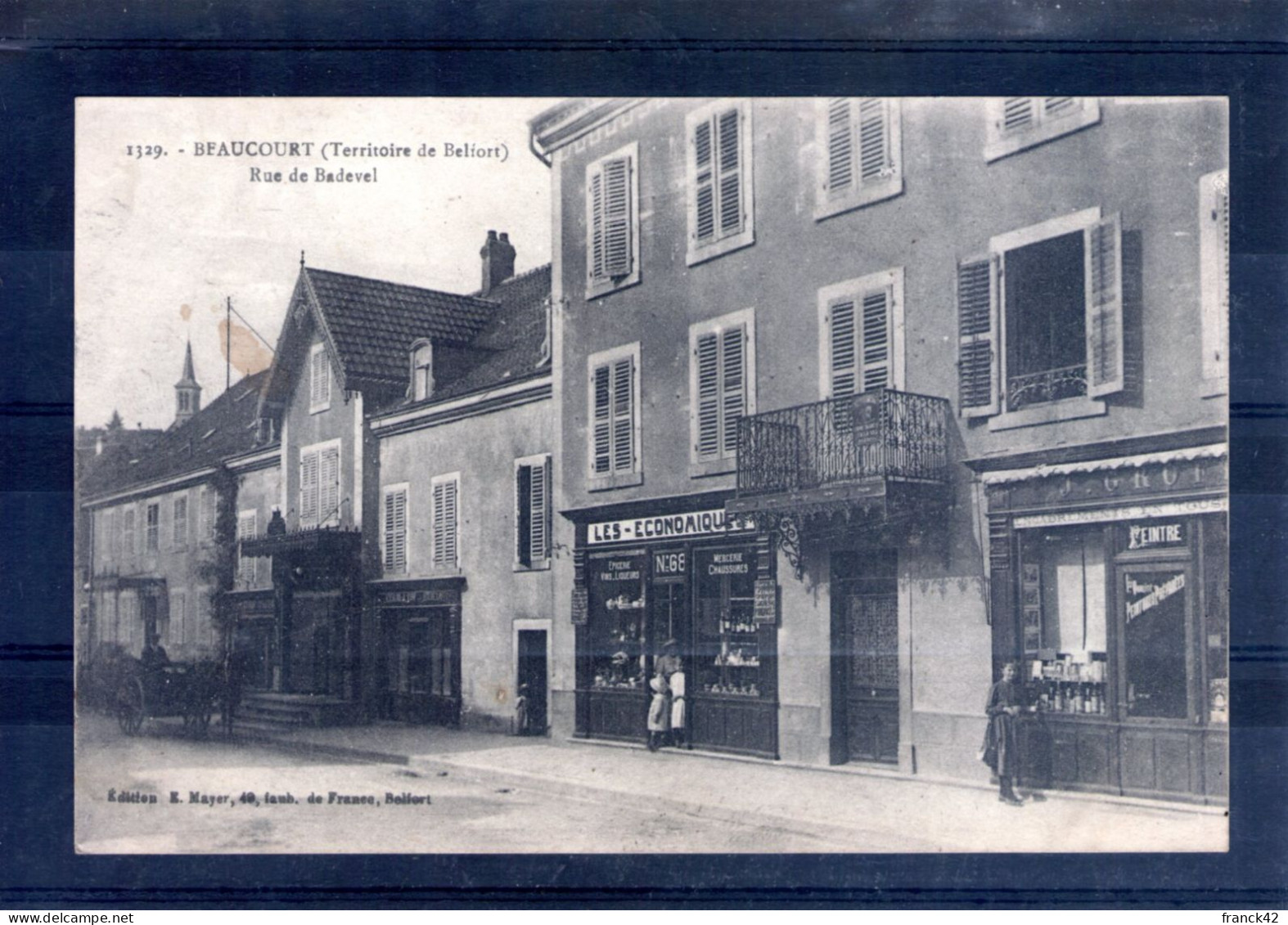 90. Beaucourt. Rue De Badevel - Beaucourt