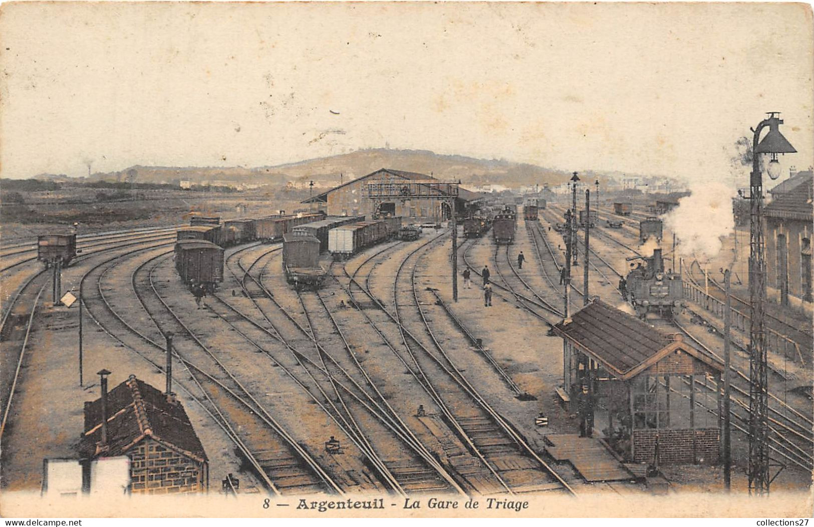 95-ARGENTEUIL- LA GARE DE TRIAGE - Argenteuil