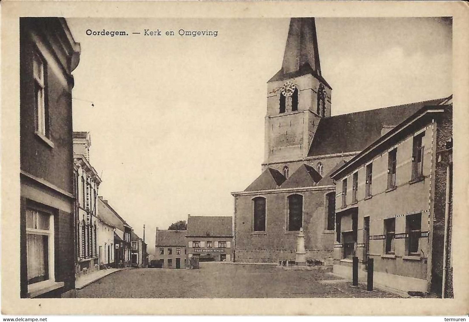 Oordegem ; Kerk En Omgeving (uitgave Papierhandel Paul De Brouwer) - Lede