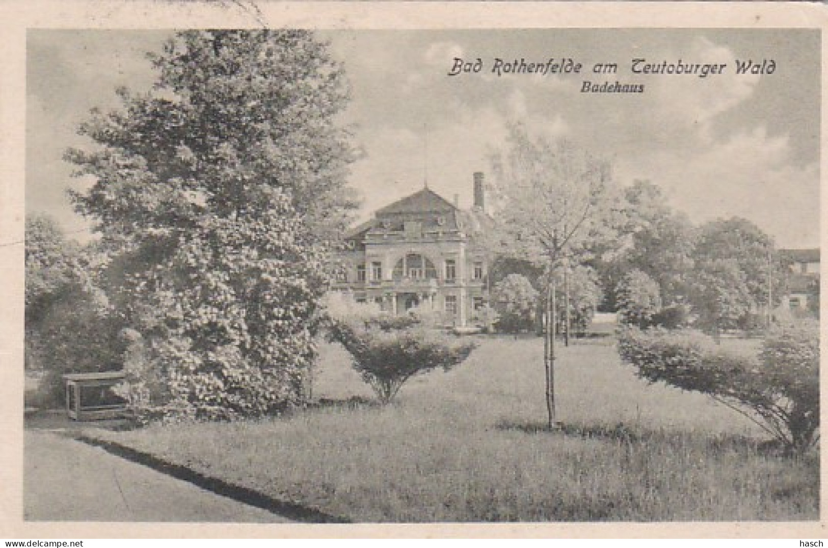 2791	58	Bad Rothenfelde Am Teutoburger Wald Badehaus 1922 (Sehen Ecken) - Bad Rothenfelde