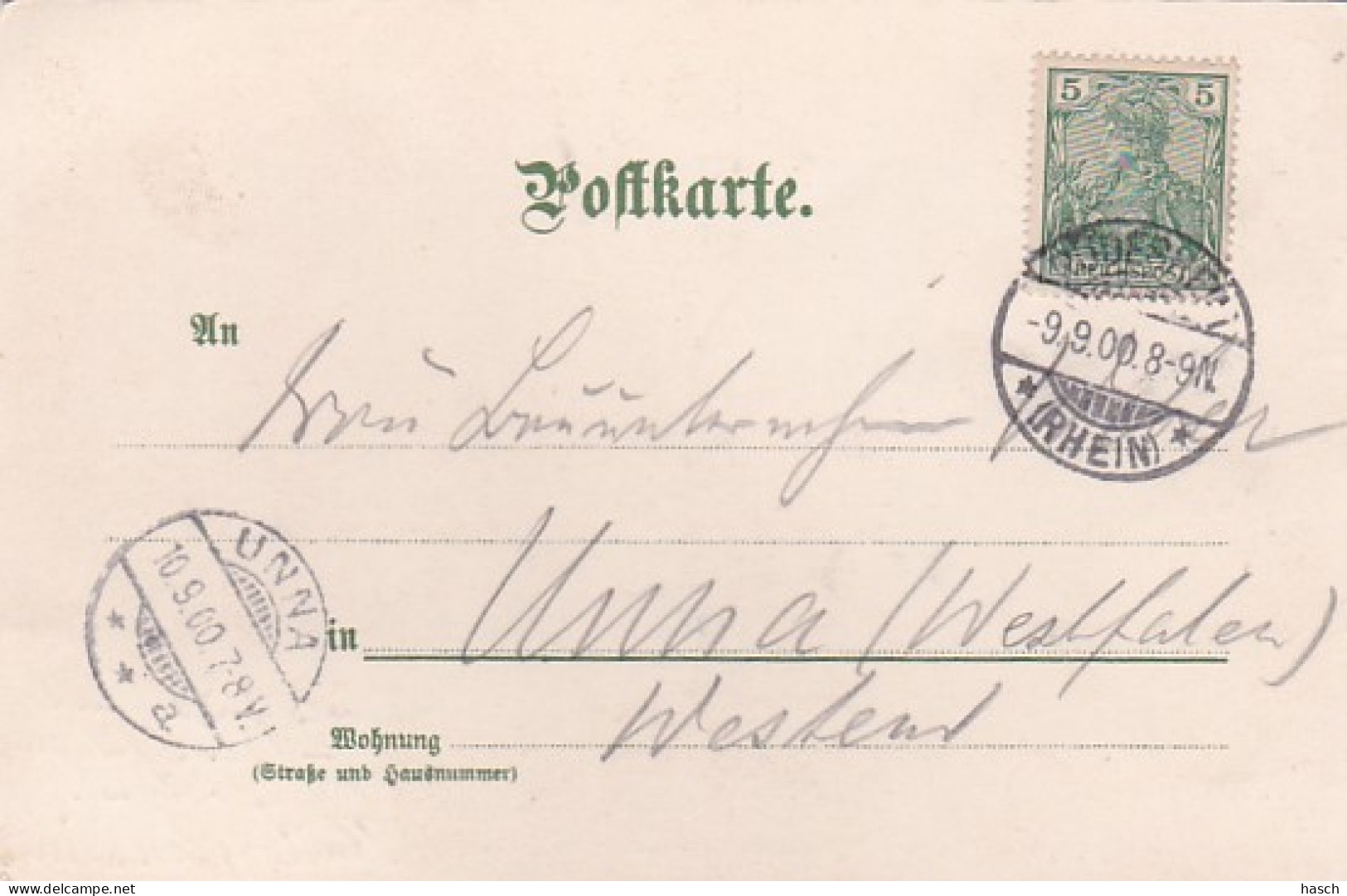 2791	141	Loreley, (Briefmarke Der Post 1900) Minuscule Falten Im Ecken) - Loreley