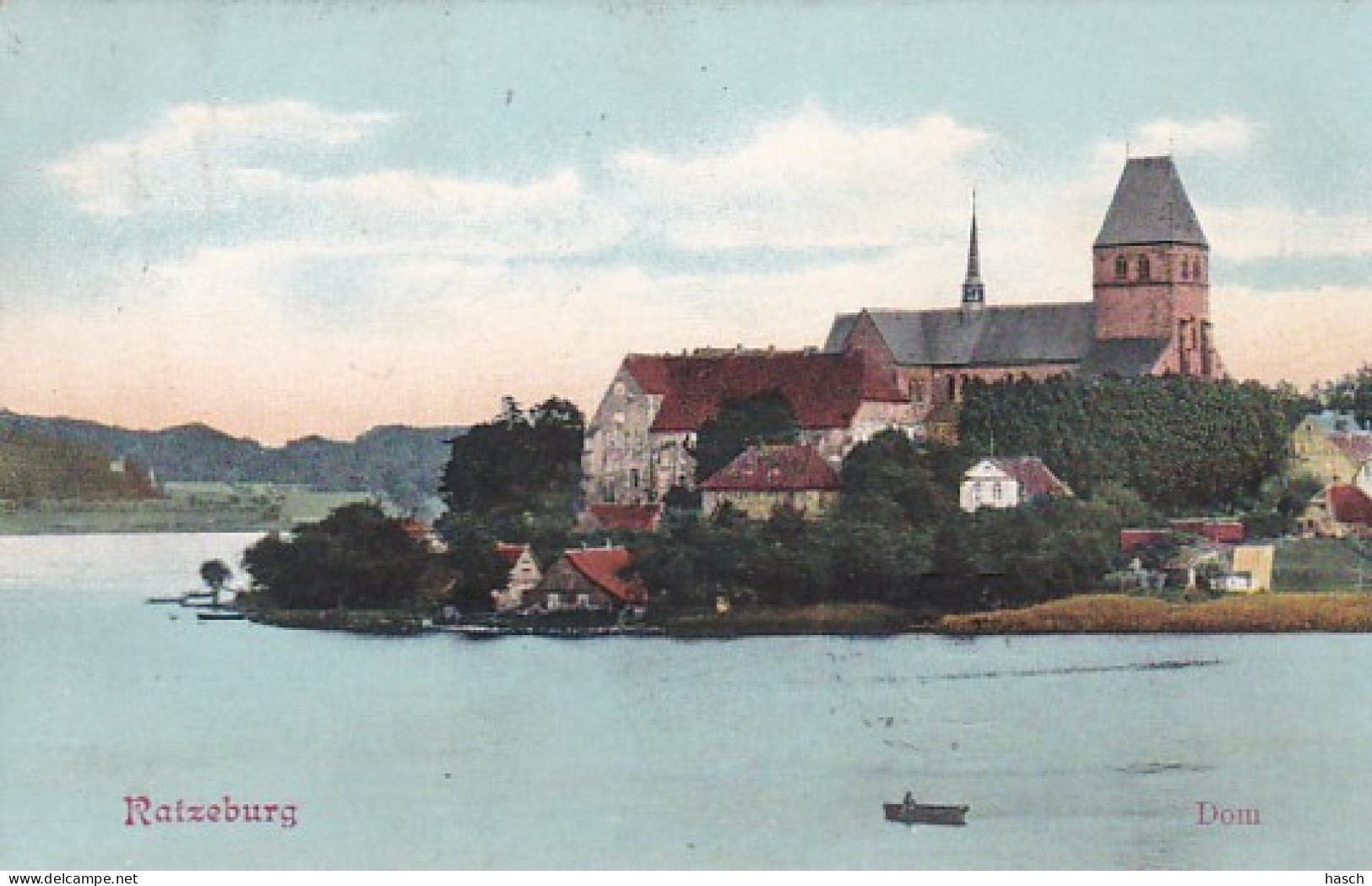 2791	166	Ratzeburg, Dom (Briefmarke Der Post 1908) (Sehr Kleine Falten Im Ecken) - Ratzeburg