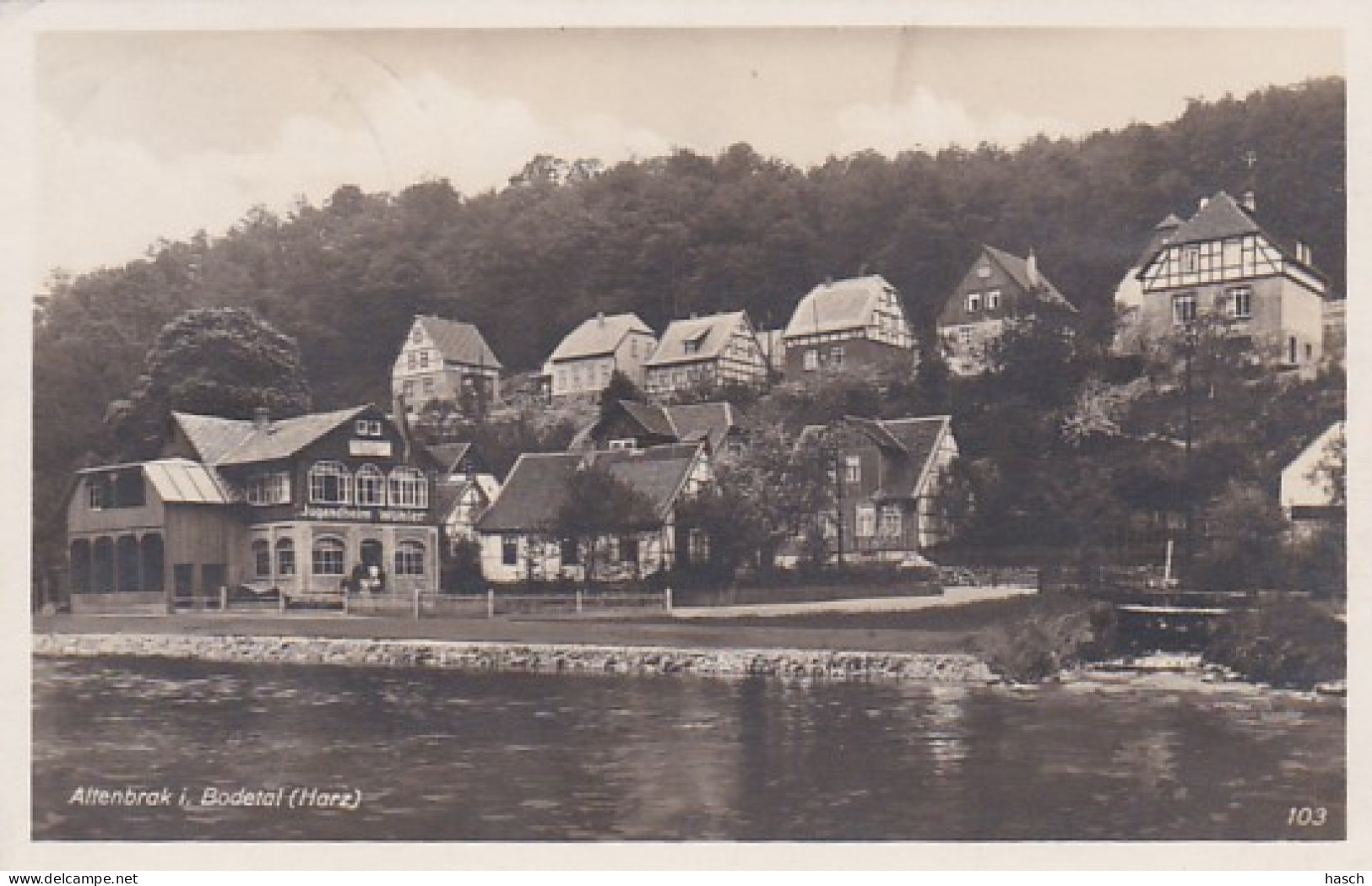 2791	182	Altenbrak I Bodental, Mit Jugendheim Wöhler 1930 (Minuscule Falten Im Ecken) - Altenbrak