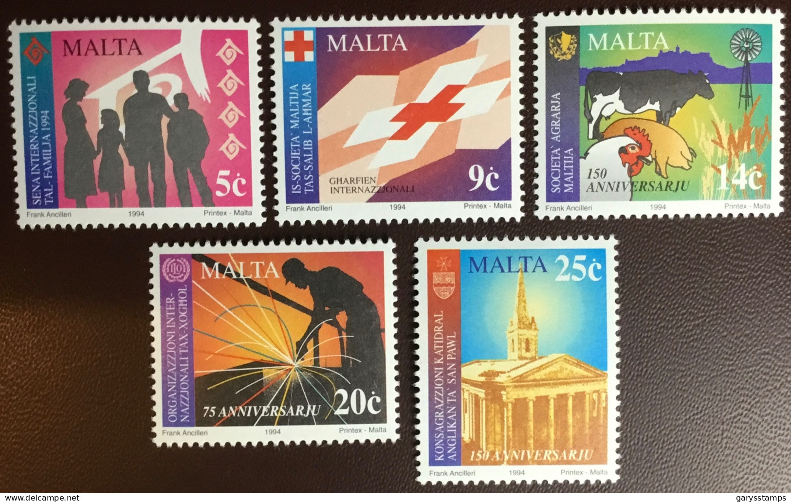 Malta 1994 Anniversaries & Events MNH - Malte