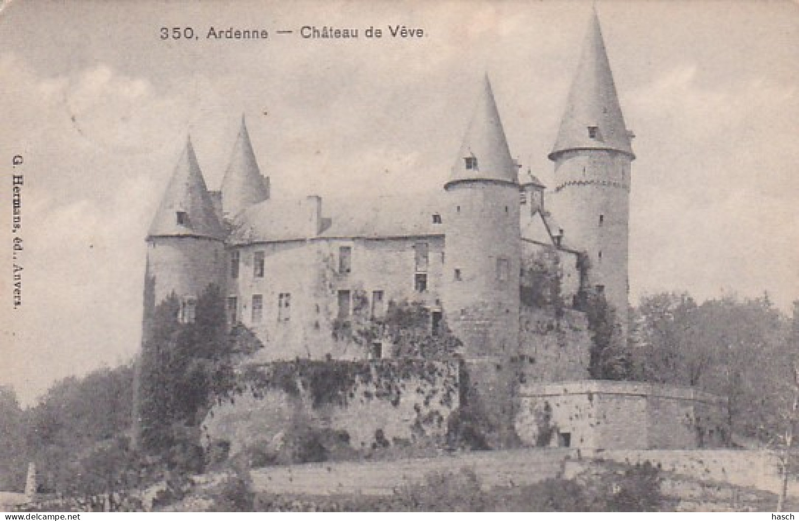 279550Ardenne, Chateau De Veve 1908 - Andenne