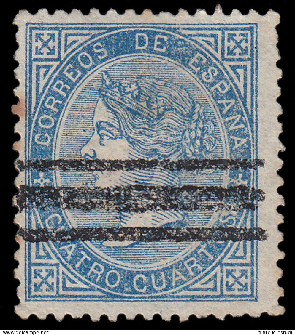 España Spain Barrados 88 1867-69 Isabel II - Andere & Zonder Classificatie