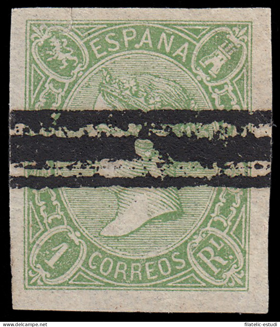 España Spain Barrados 72 1865 Isabel II - Other & Unclassified
