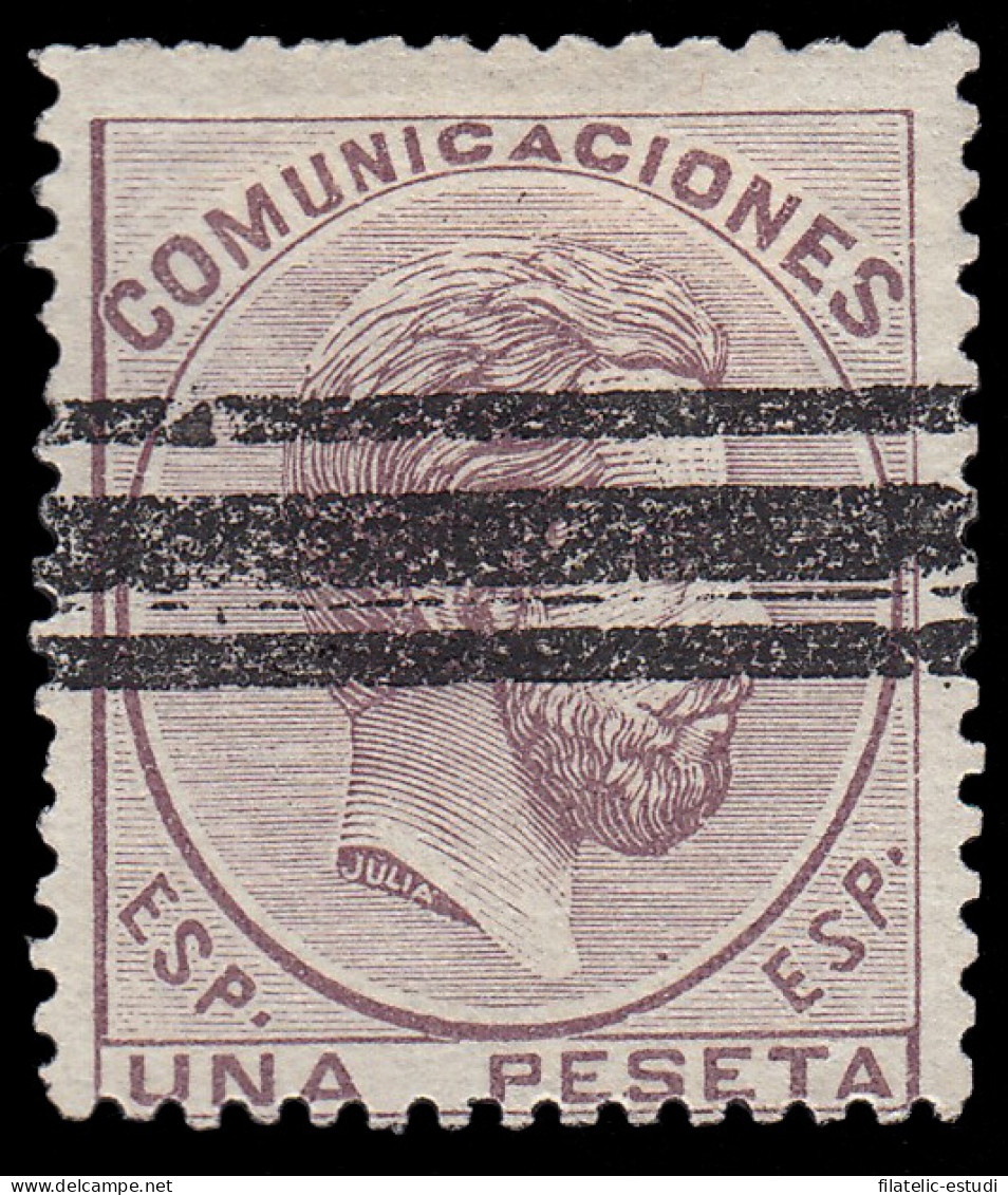 España Spain Barrados 127 1872-73 Reinado De Amadeo I - Altri & Non Classificati