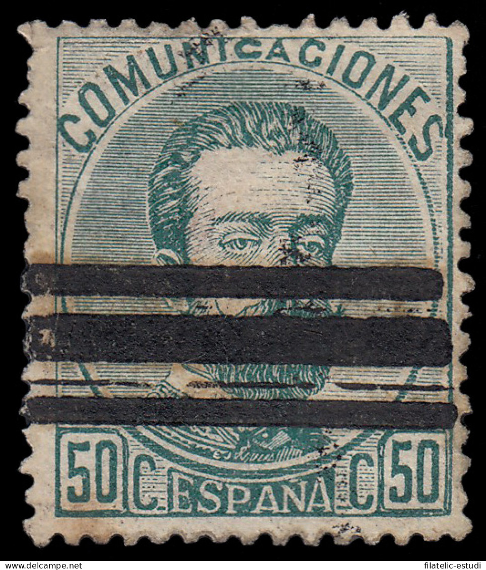 España Spain Barrados 126 1872-73 Reinado De Amadeo I - Altri & Non Classificati