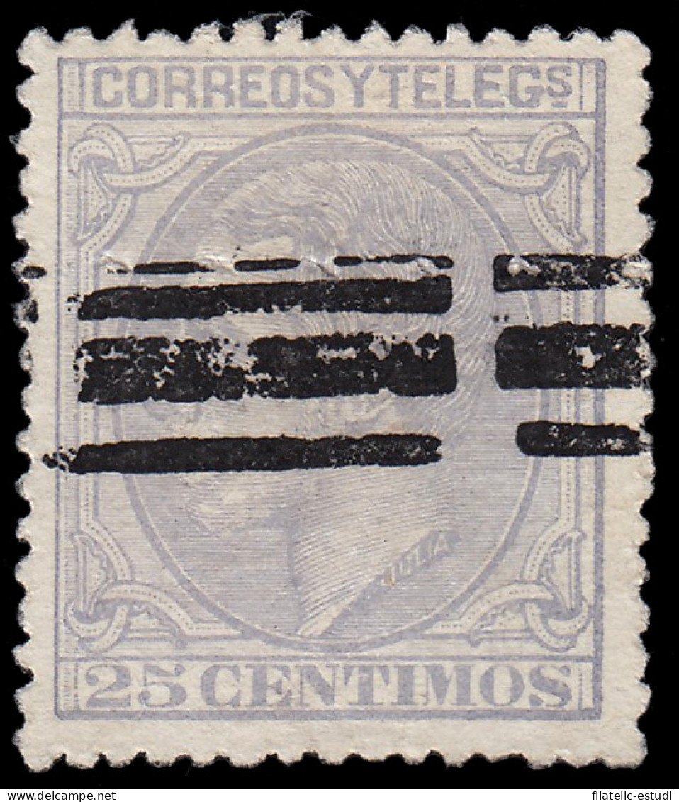 España Spain Barrados 204 1879 Alfonso XII - Autres & Non Classés