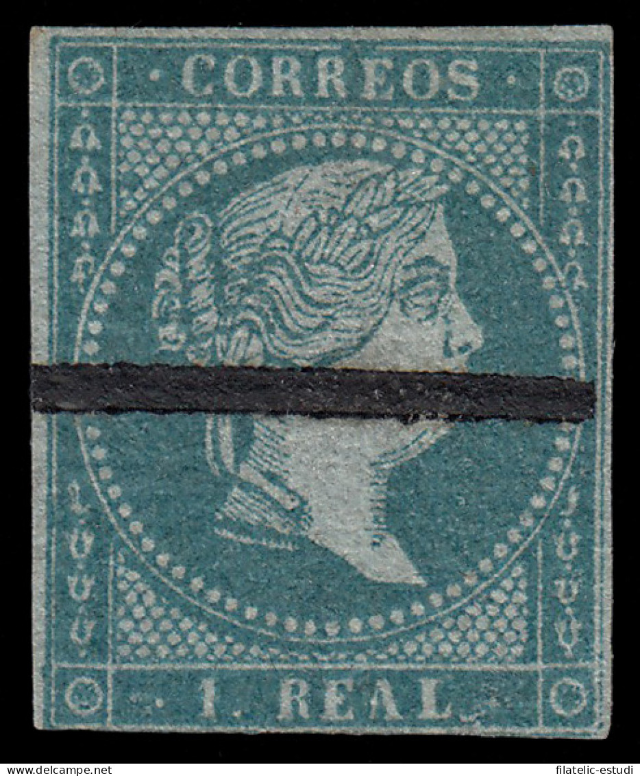 España Spain Barrados 41 1855 Isabel II - Otros & Sin Clasificación