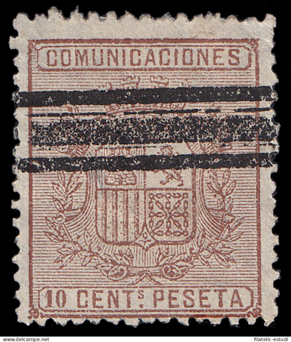 España Spain Barrados 153 1874 Alegoría Comunicaciones - Altri & Non Classificati