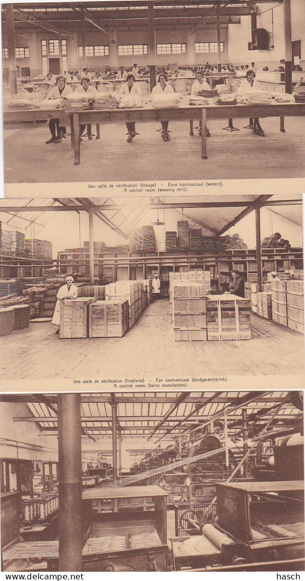 2810	122	Bruxelles, Société Anonyme ‘’Flandria’’ (3 Cartes) - Petits Métiers