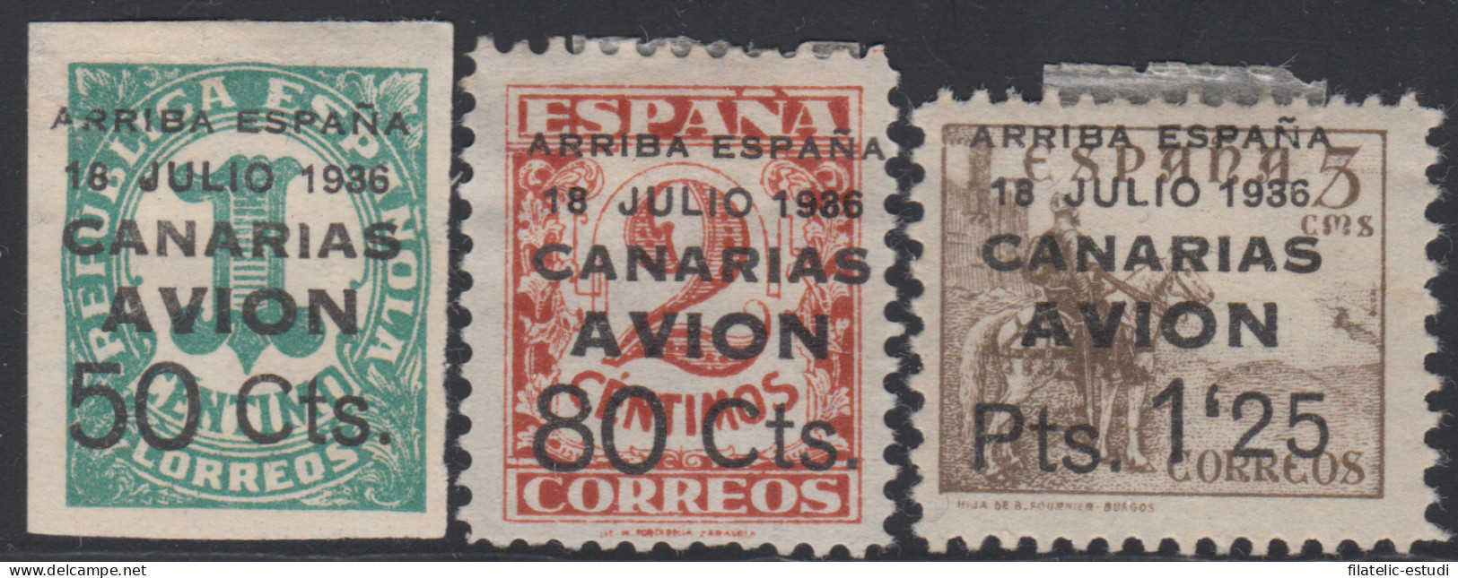 España Spain Canarias 20/22 1937 Cifras Y Cid Numbers  Avión MH - Sonstige & Ohne Zuordnung