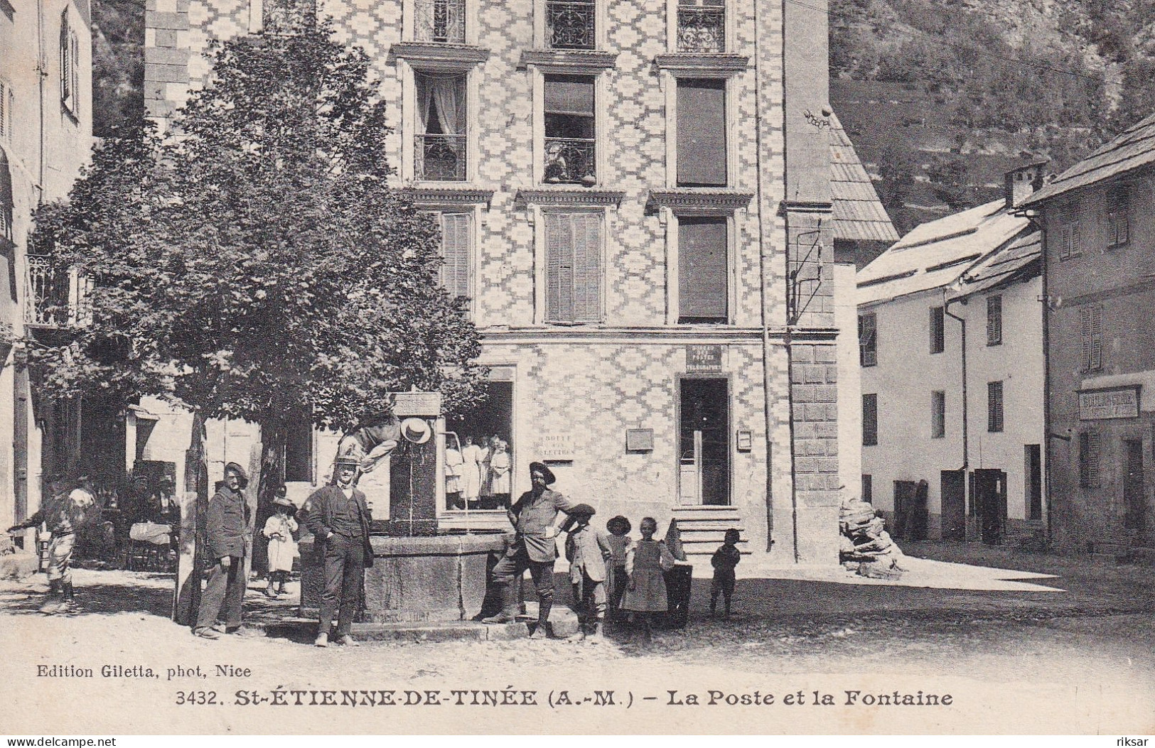 SAINT ETIENNE DE TINEE(POSTE) - Saint-Etienne-de-Tinée