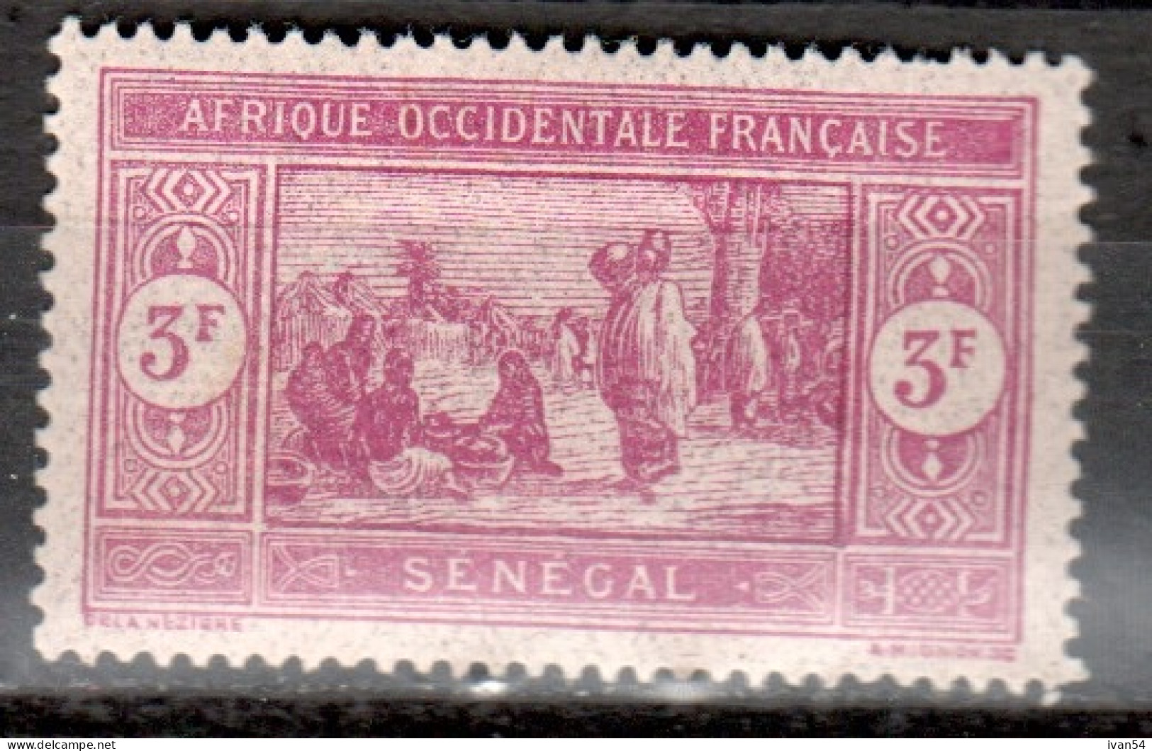 SENEGAL 109 (1927-33) - Marché - MH * - Unused Stamps