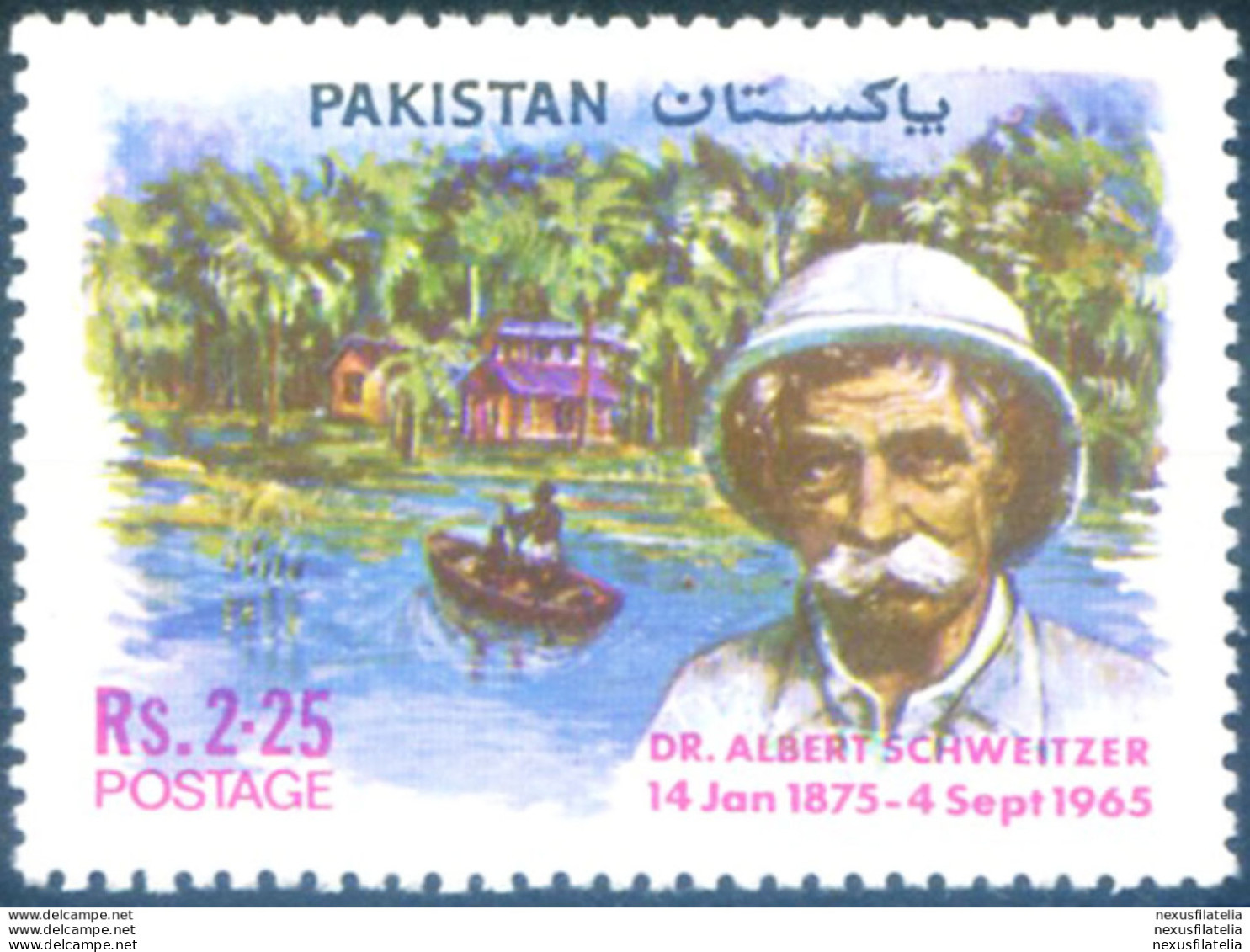 Albert Scweitzer 1975. - Pakistan