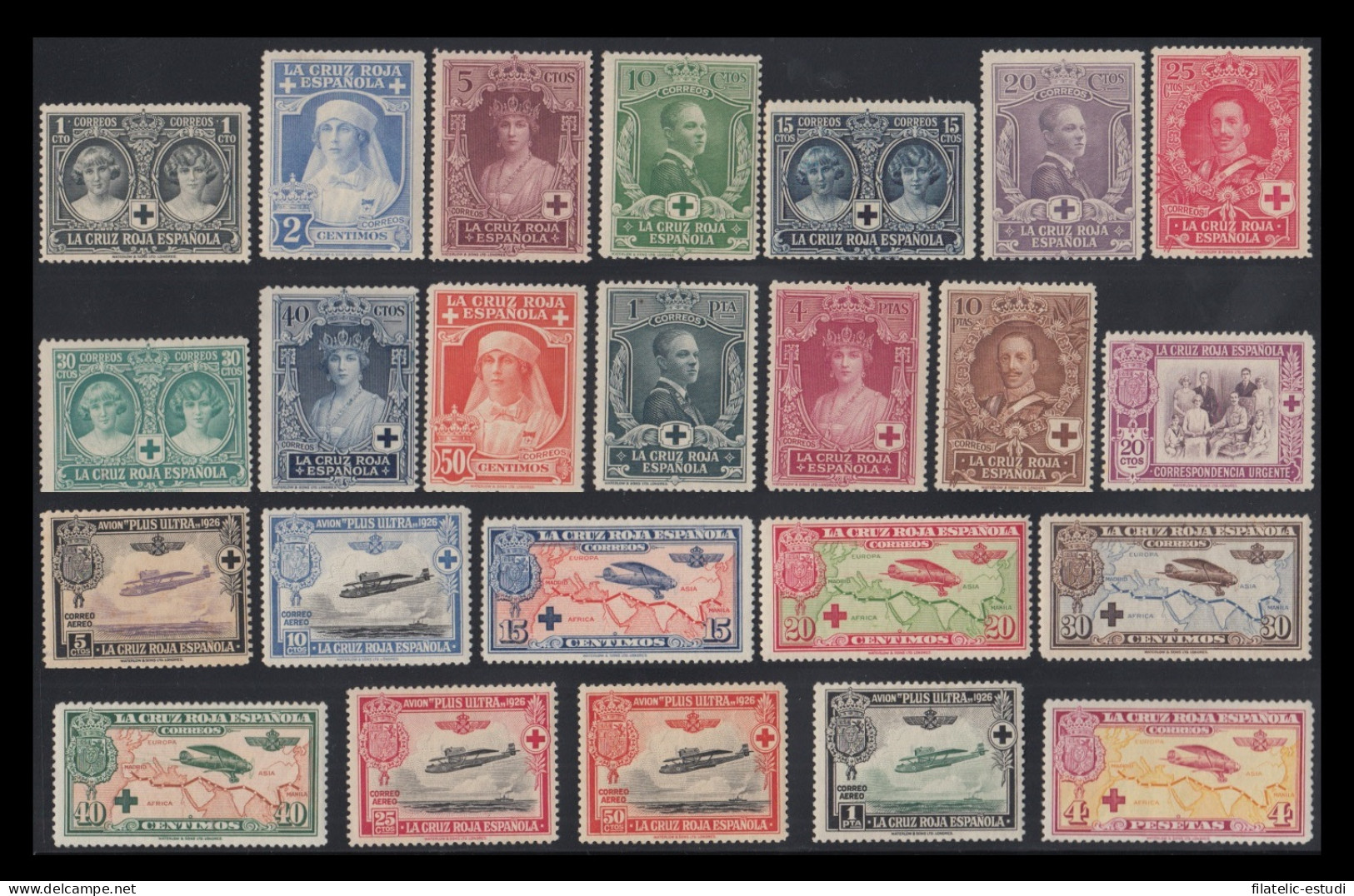 España Spain Año Completo Year Complete 1926 MH - Années Complètes