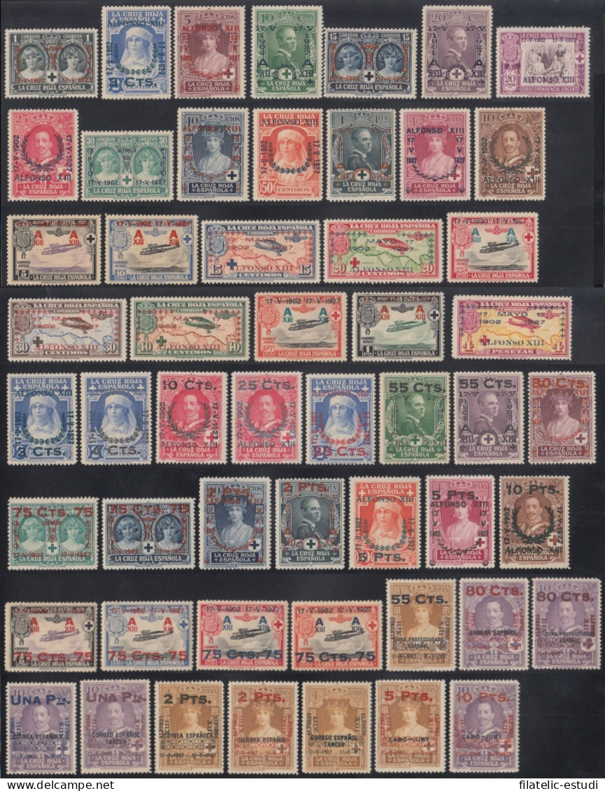 España Spain Año Completo Year Complete 1927 MH - Années Complètes