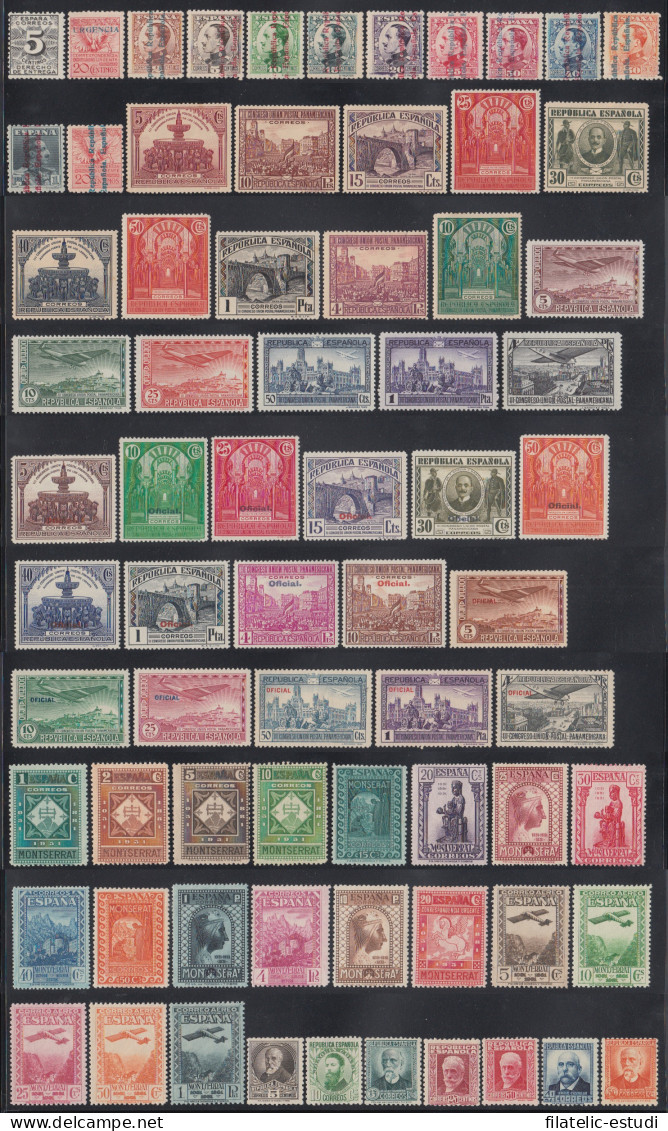 España Spain Año Completo Year Complete 1931 MH - Annate Complete