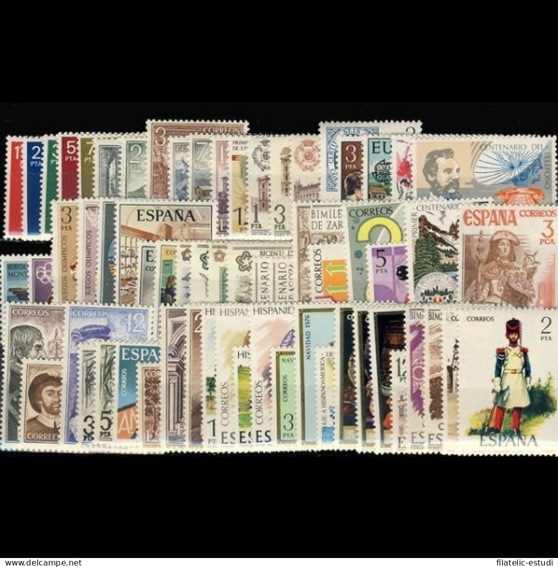 España Spain Año Completo Year Complete 1976 MNH - Annate Complete