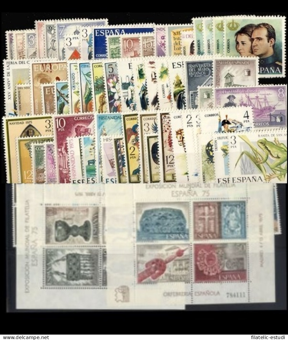 España Spain Año Completo Year Complete 1975 MNH - Ganze Jahrgänge