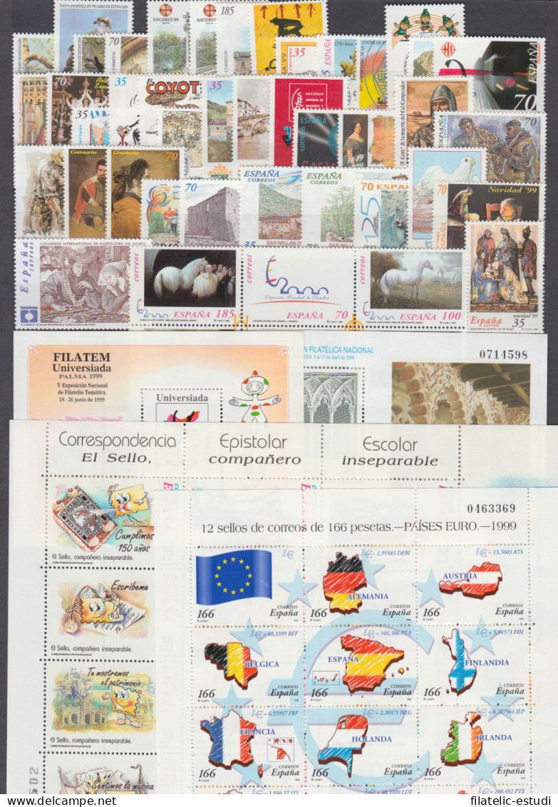 España Spain Año Completo Year Complete 1999 - Annate Complete