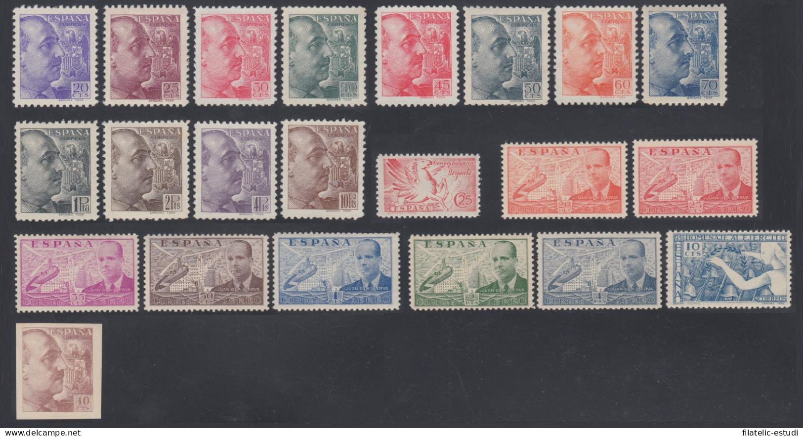 España Spain Año Completo Year Complete 1939 MNH - Volledige Jaargang