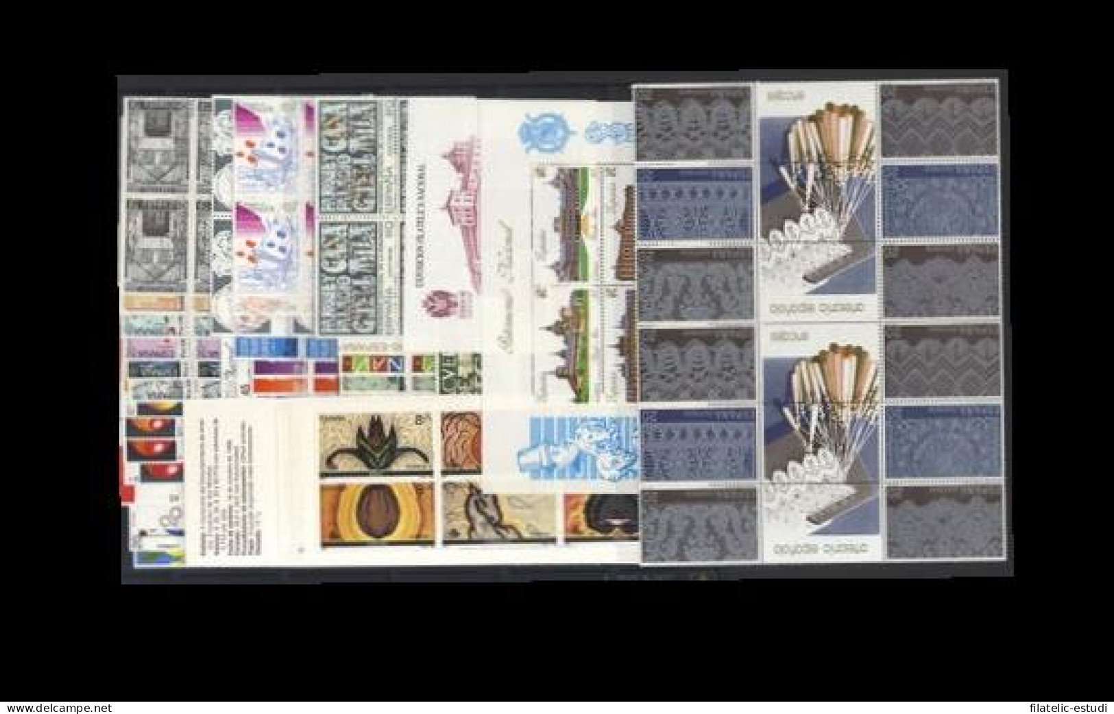 España Spain Año Completo Year Complete 1989 Bl.4 MNH - Annate Complete