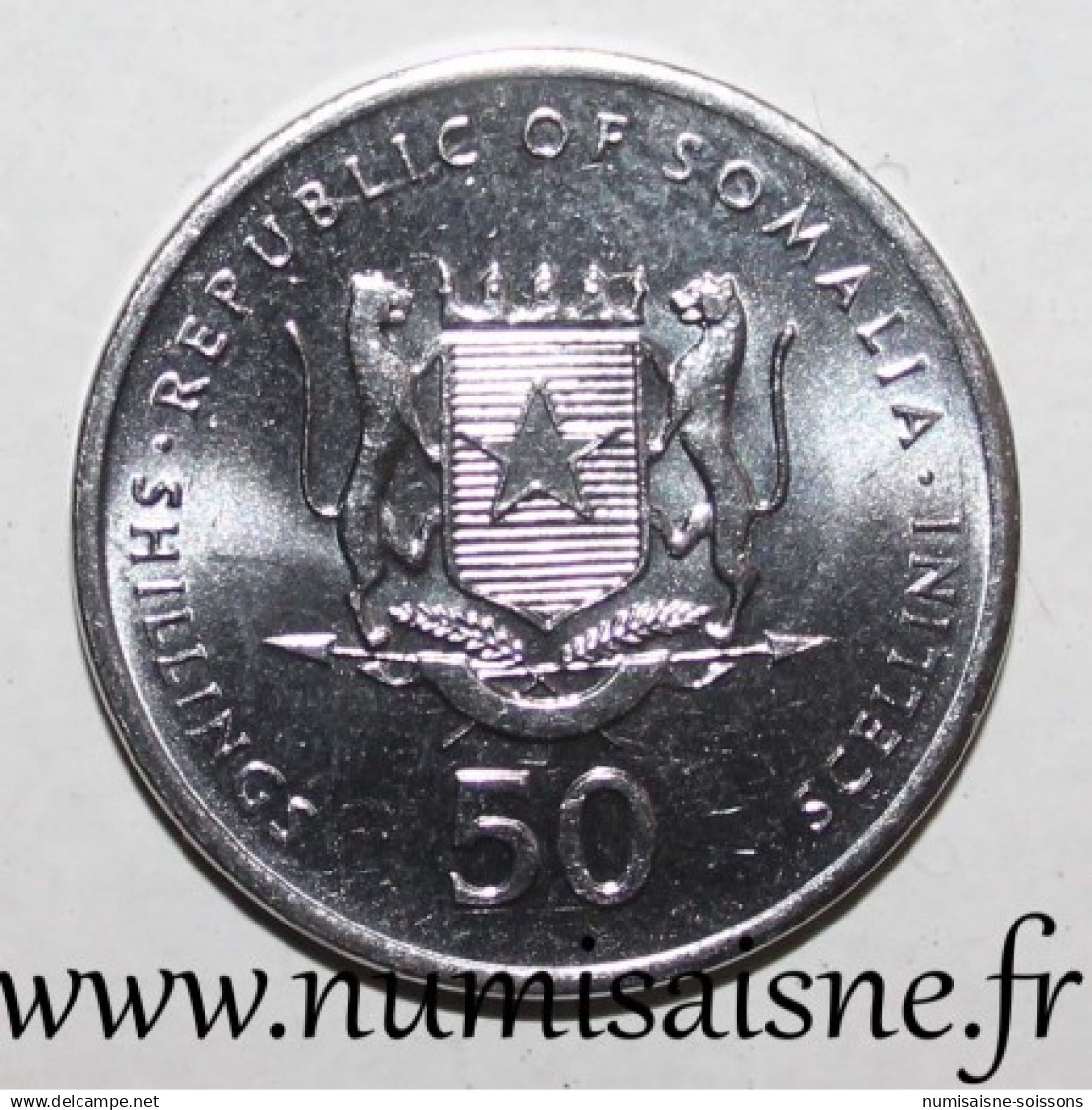 SOMALIE - KM 111 - 50 SHILLINGS 2002 - Singe Mandrill - SPL - Somalie