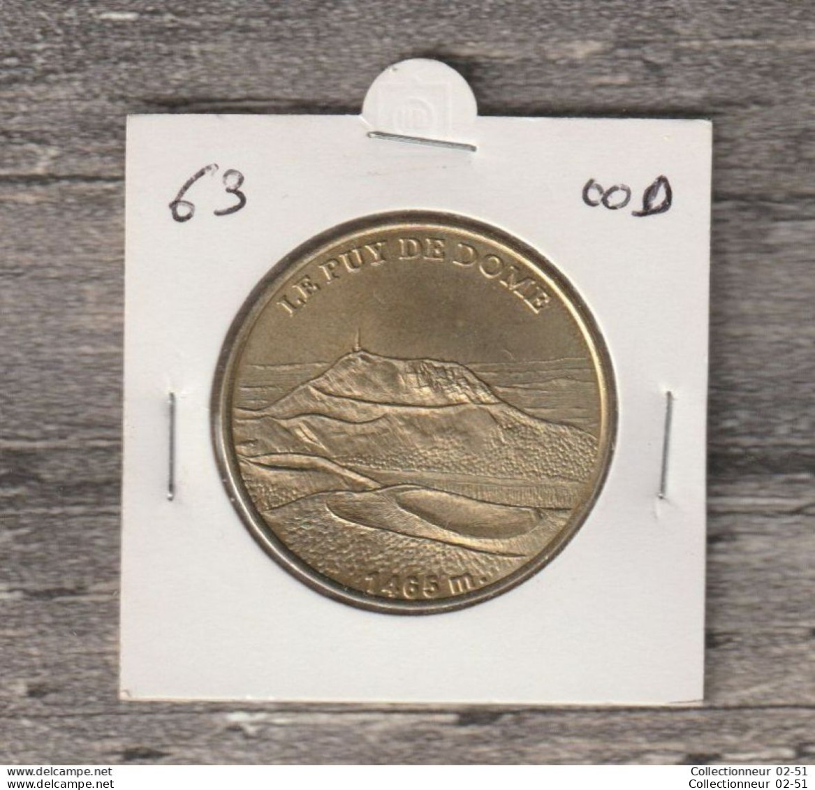 Monnaie De Paris : Le Puy De Dome - 2000 - 2000