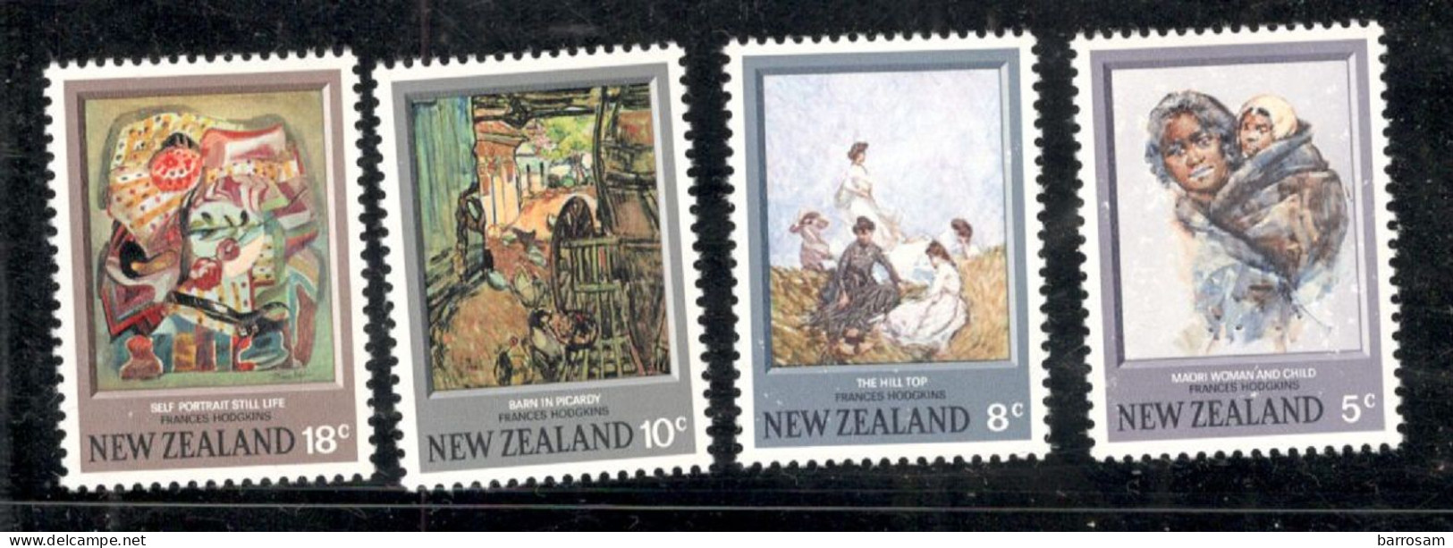 NEW ZEALAND...1973: Michel 607-10mnh** ART - Unused Stamps