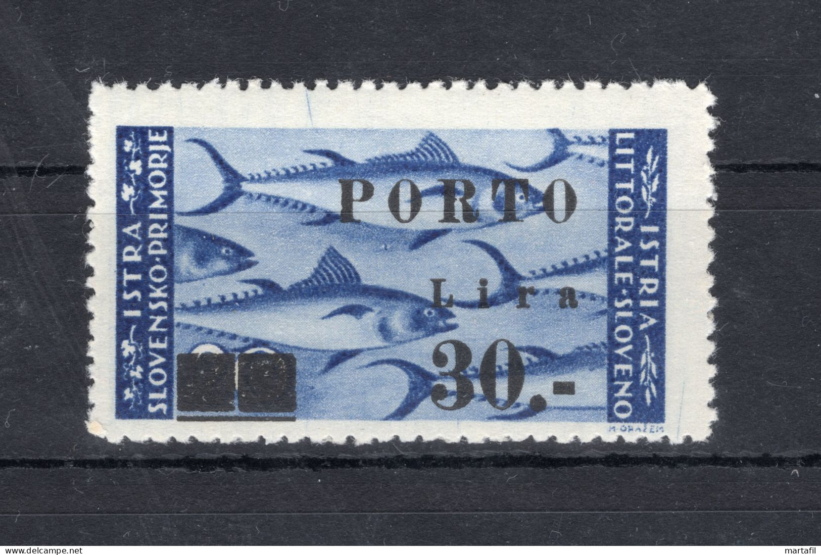 1946 Istria E Litorale Sloveno Occ. Jugoslava Segnatasse S19 MNH ** - Joegoslavische Bez.: Slovenische Kusten