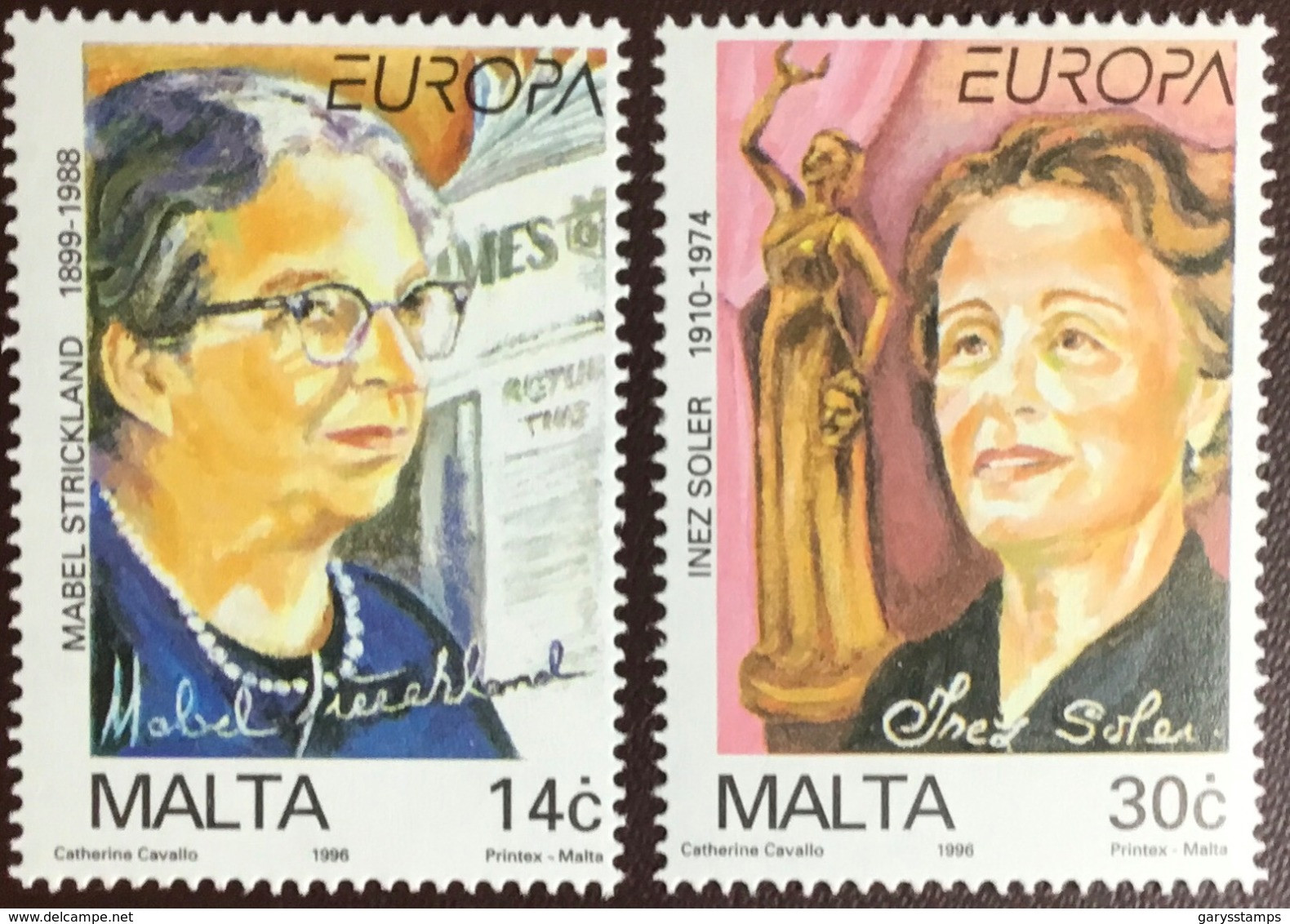 Malta 1996 Europa MNH - Malte