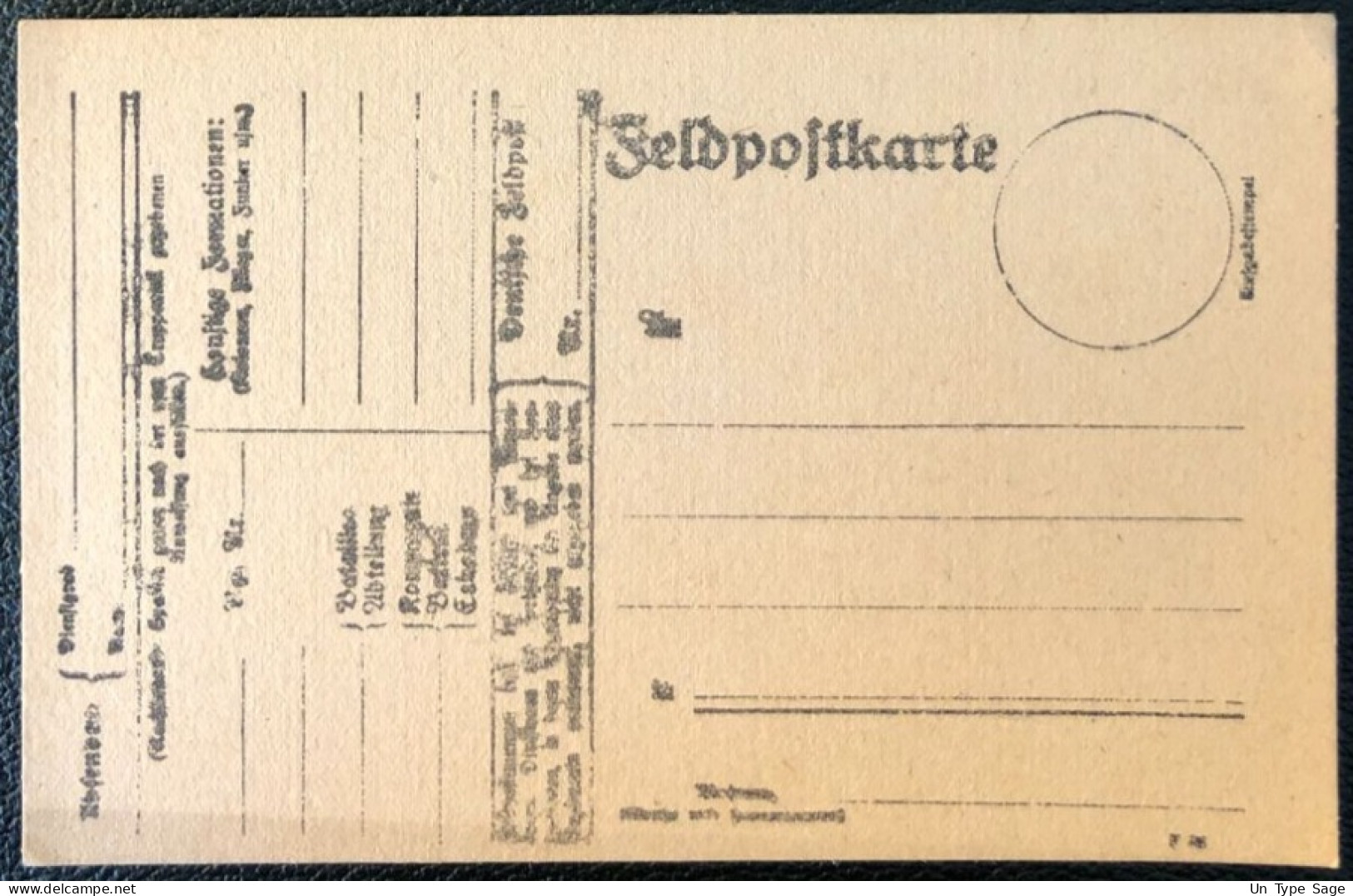 Allemagne - WW1 - Carte De Guerre, Prisonnier... - (B231) - Brieven En Documenten