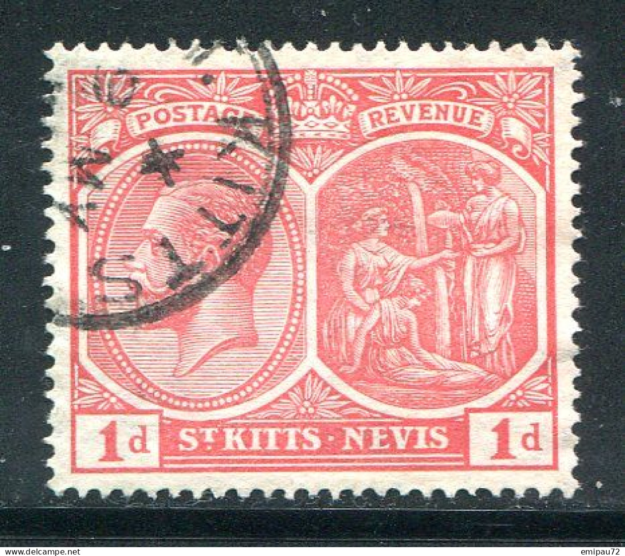 SAINT CHRISTOPHE-NEVIS-ANGUILLA- Y&T N°60- Oblitéré - St.Christopher-Nevis & Anguilla (...-1980)