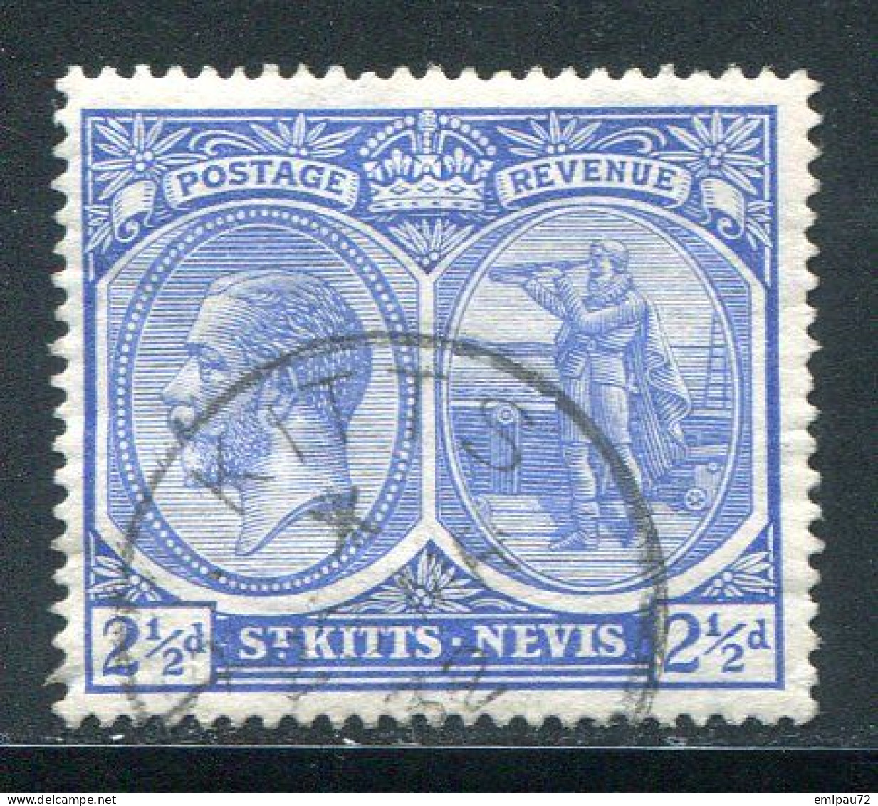 SAINT CHRISTOPHE-NEVIS-ANGUILLA- Y&T N°64- Oblitéré - St.Christopher-Nevis-Anguilla (...-1980)