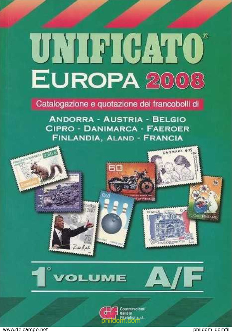 Catalogo Unificato Europa 2008 (volumen 1) - Thématiques