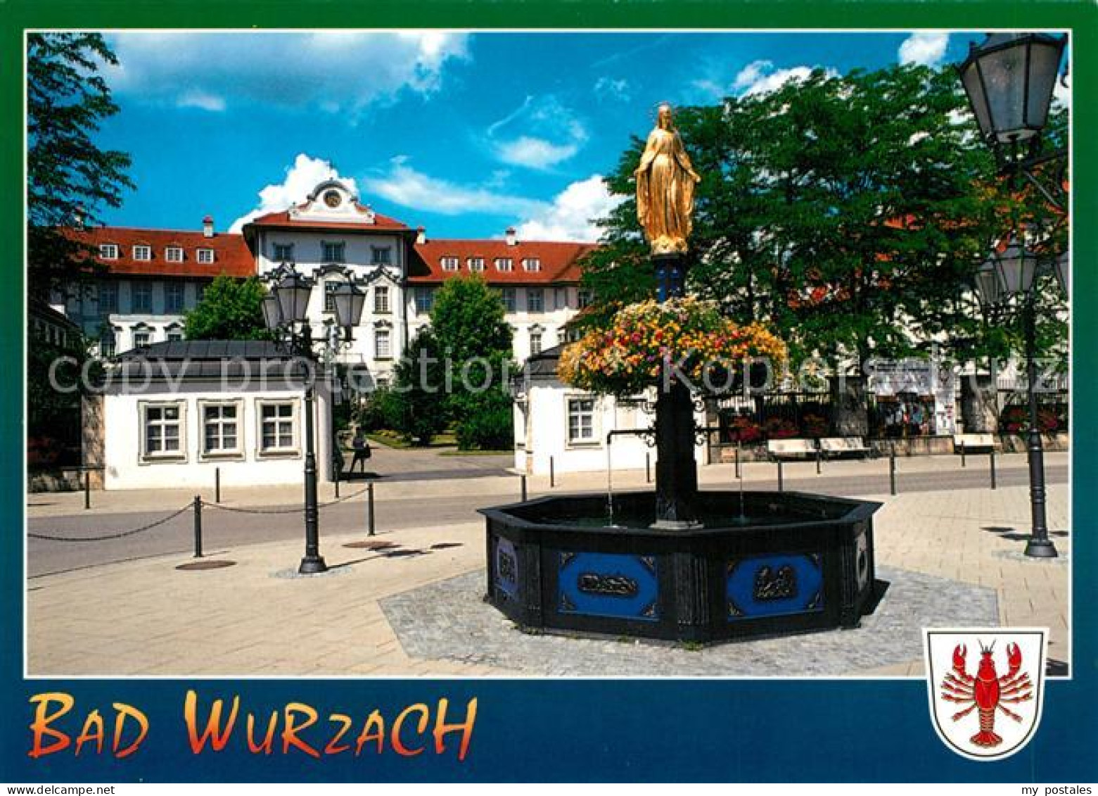 73179093 Bad Wurzach Wurzacher Schloss Mit Marienbrunnen Moorheilbad Allgaeu Bad - Bad Wurzach