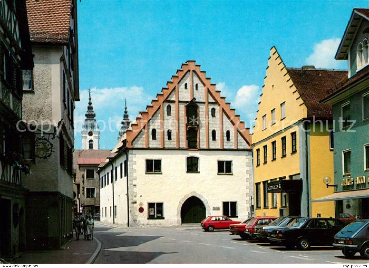 73179075 Bad Waldsee Kornhaus Altstadt Giebelhaeuser Bad Waldsee - Bad Waldsee