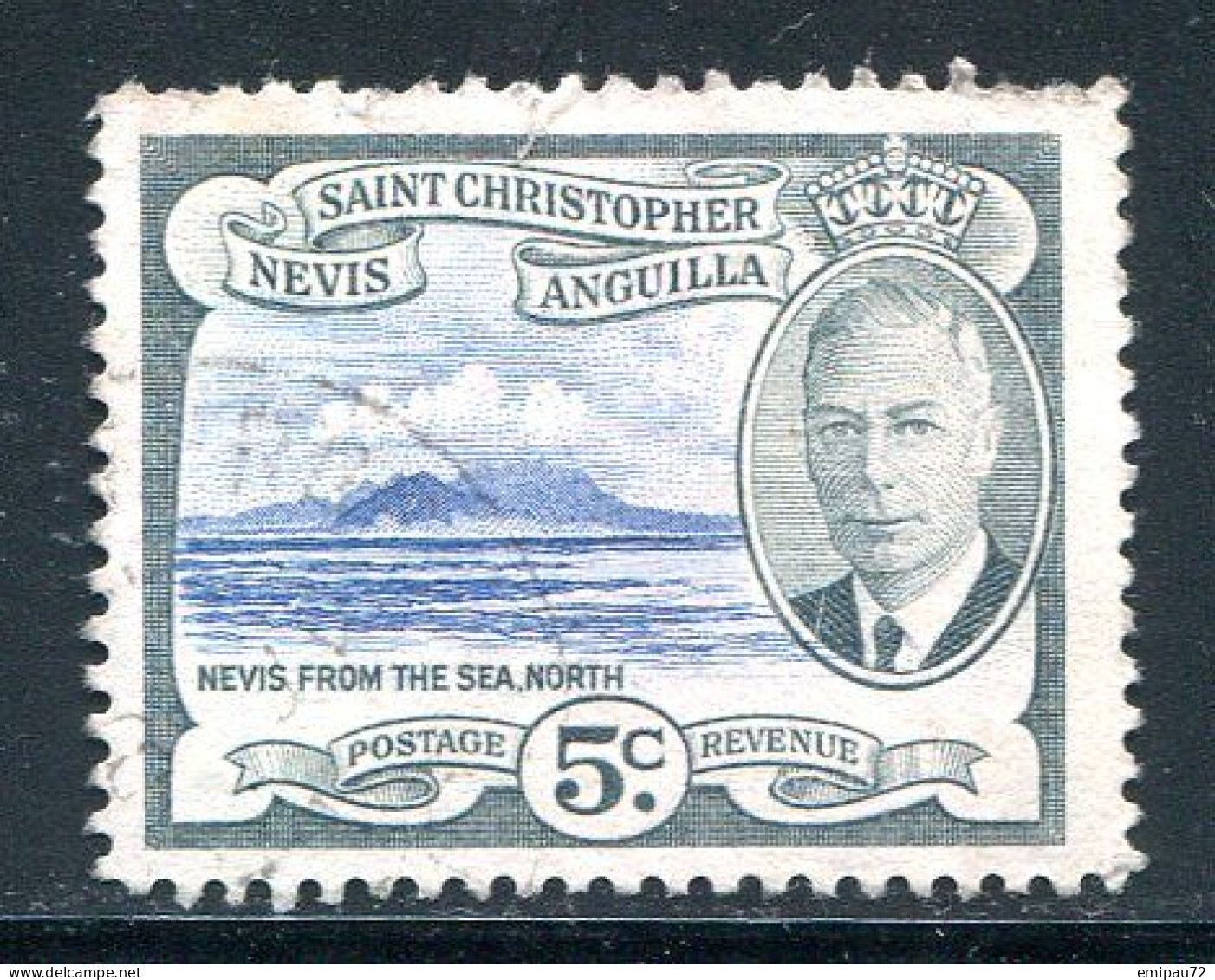 SAINT CHRISTOPHE-NEVIS-ANGUILLA- Y&T N°125- Oblitéré - St.Christopher-Nevis & Anguilla (...-1980)