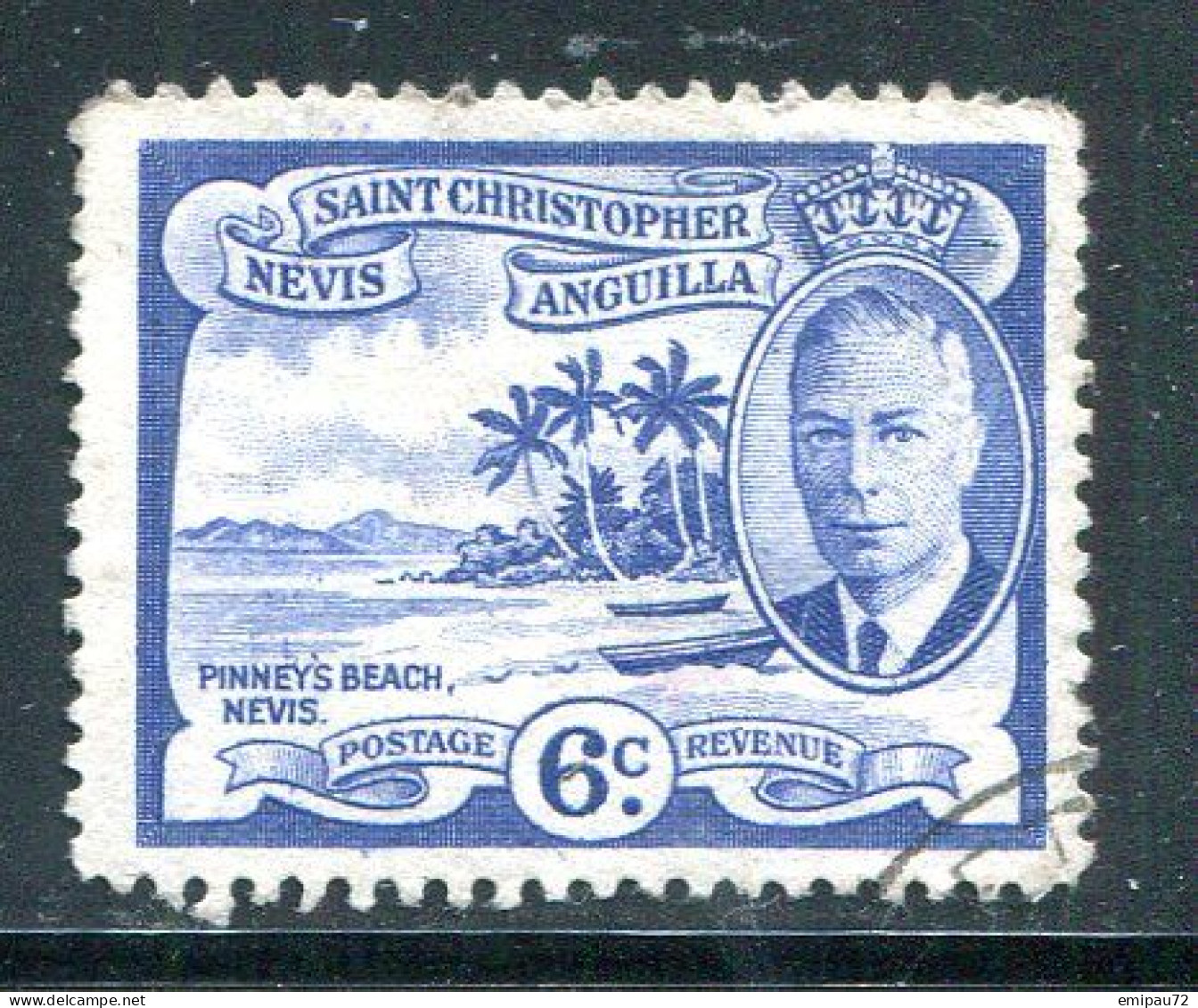 SAINT CHRISTOPHE-NEVIS-ANGUILLA- Y&T N°126- Oblitéré - St.Christopher-Nevis & Anguilla (...-1980)